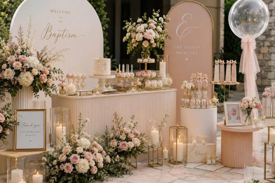 Πώς να δημιουργήσετε μια luxury βάφτιση που θα μείνει αξέχαστη